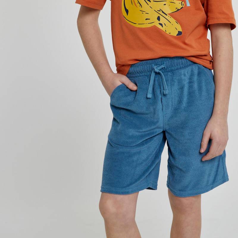 Frottee-bermudas Jungen Blau 102 von La Redoute Collections