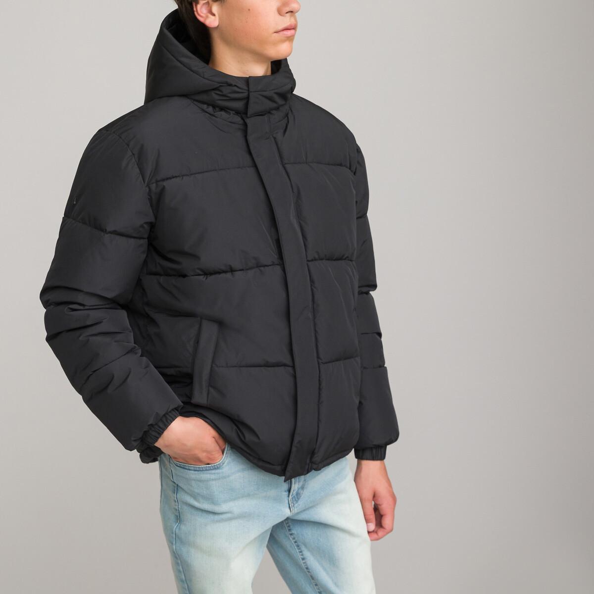 Gesteppte Winterjacke Mit Kapuze Jungen Schwarz M von La Redoute Collections