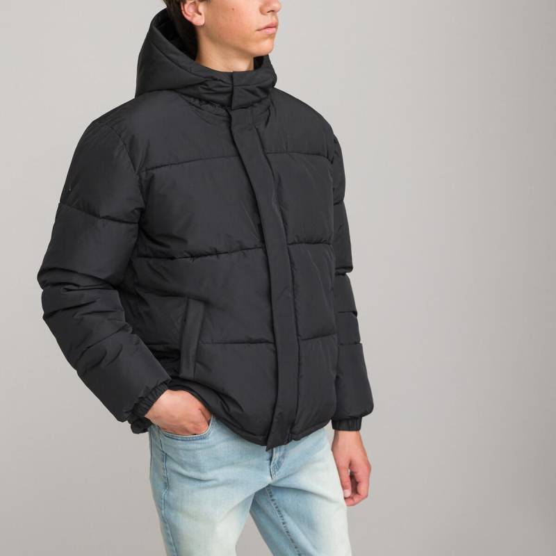 Gesteppte Winterjacke Mit Kapuze Jungen Schwarz XS von La Redoute Collections