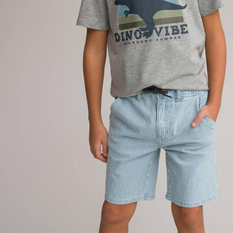 Gestreifte Bermudas Jungen Blau 102 von La Redoute Collections