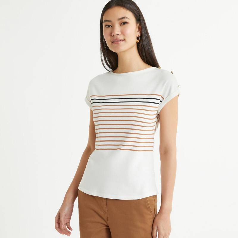 Gestreiftes T-shirt Damen  46 von La Redoute Collections