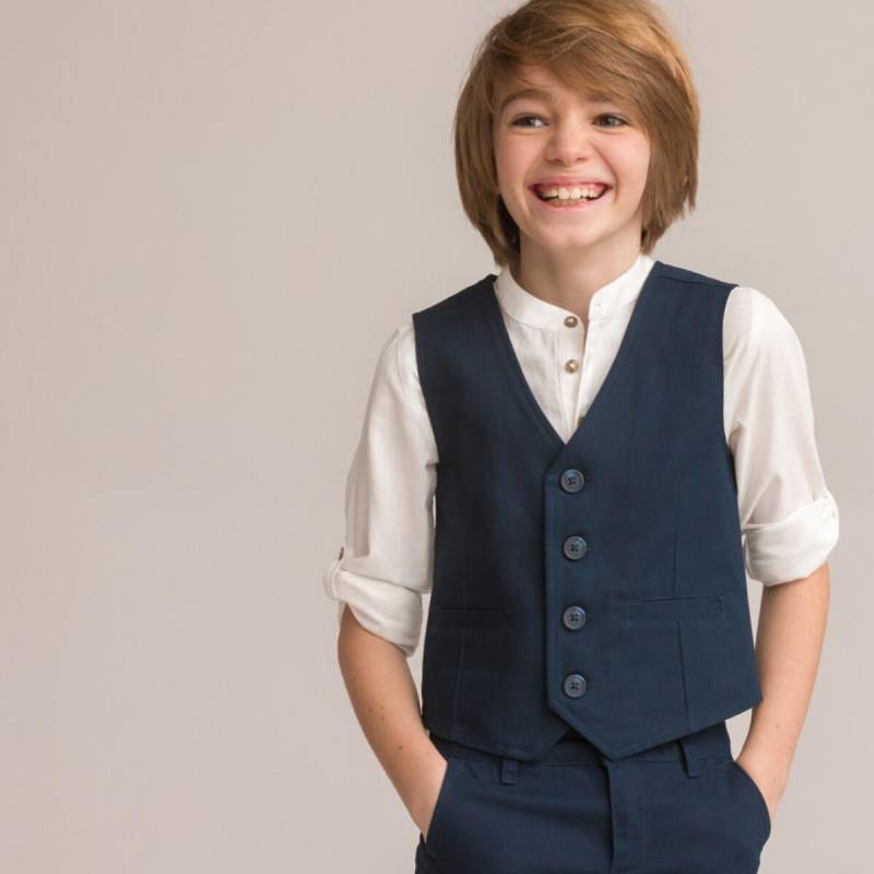 Gilet Für Festliche Anlässe Jungen Blau 126 von La Redoute Collections