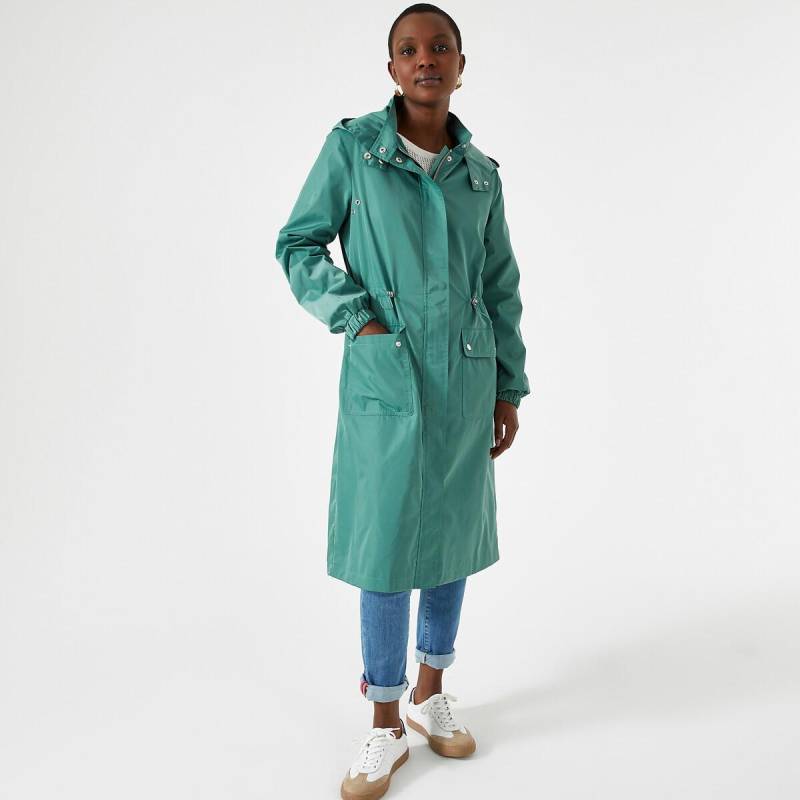 Halblanger Parka Für Die Übergangszeit Damen Grün 34 von La Redoute Collections