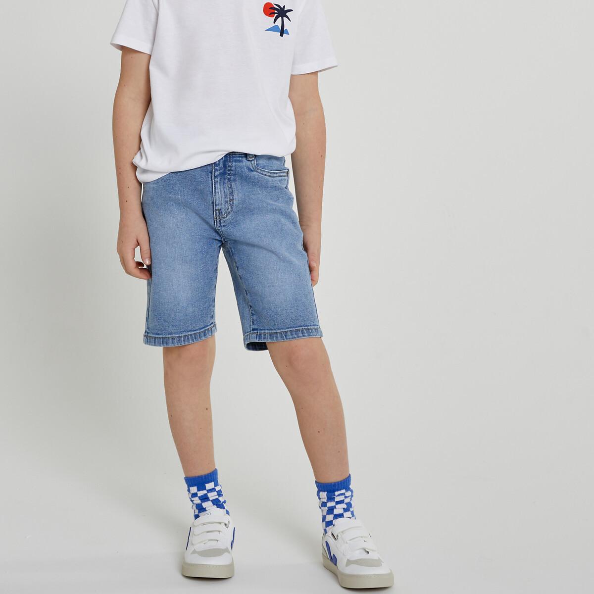 Jeans-bermudas Jungen Blau 114 von La Redoute Collections