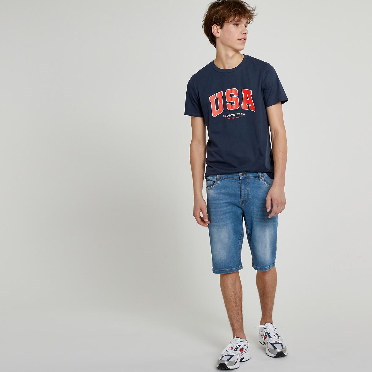 Jeans-bermudas Jungen Blau 158/164 von La Redoute Collections