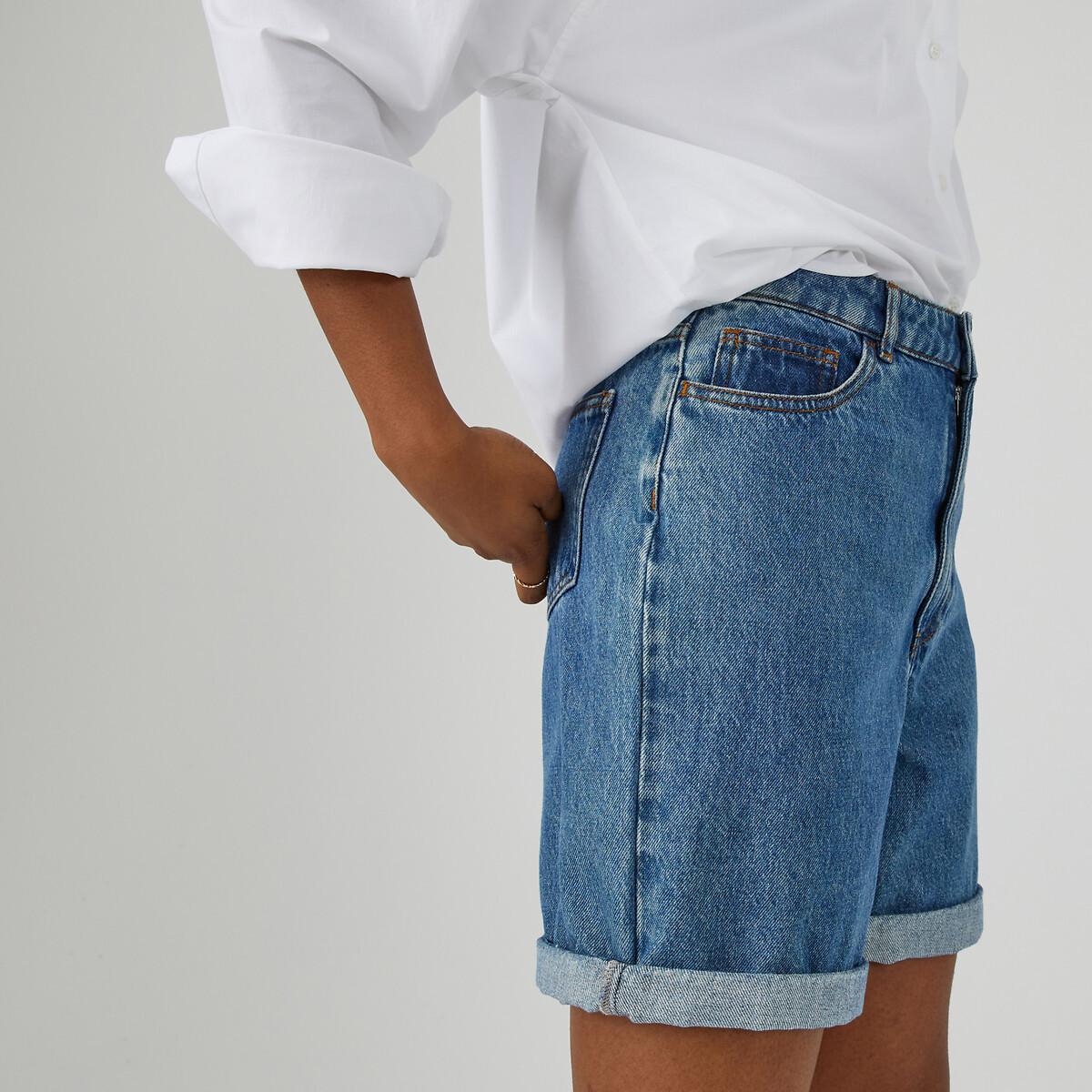 Jeansshorts Damen Blau 32 von La Redoute Collections