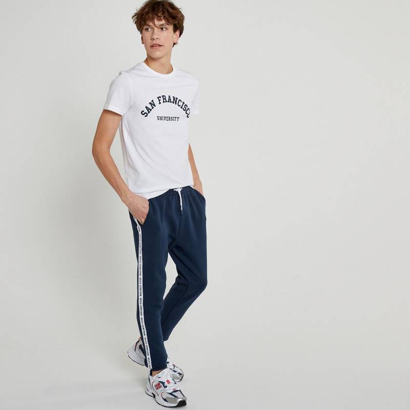 Jogginghose Mit Seitenstreifen Jungen Blau 12A von La Redoute Collections