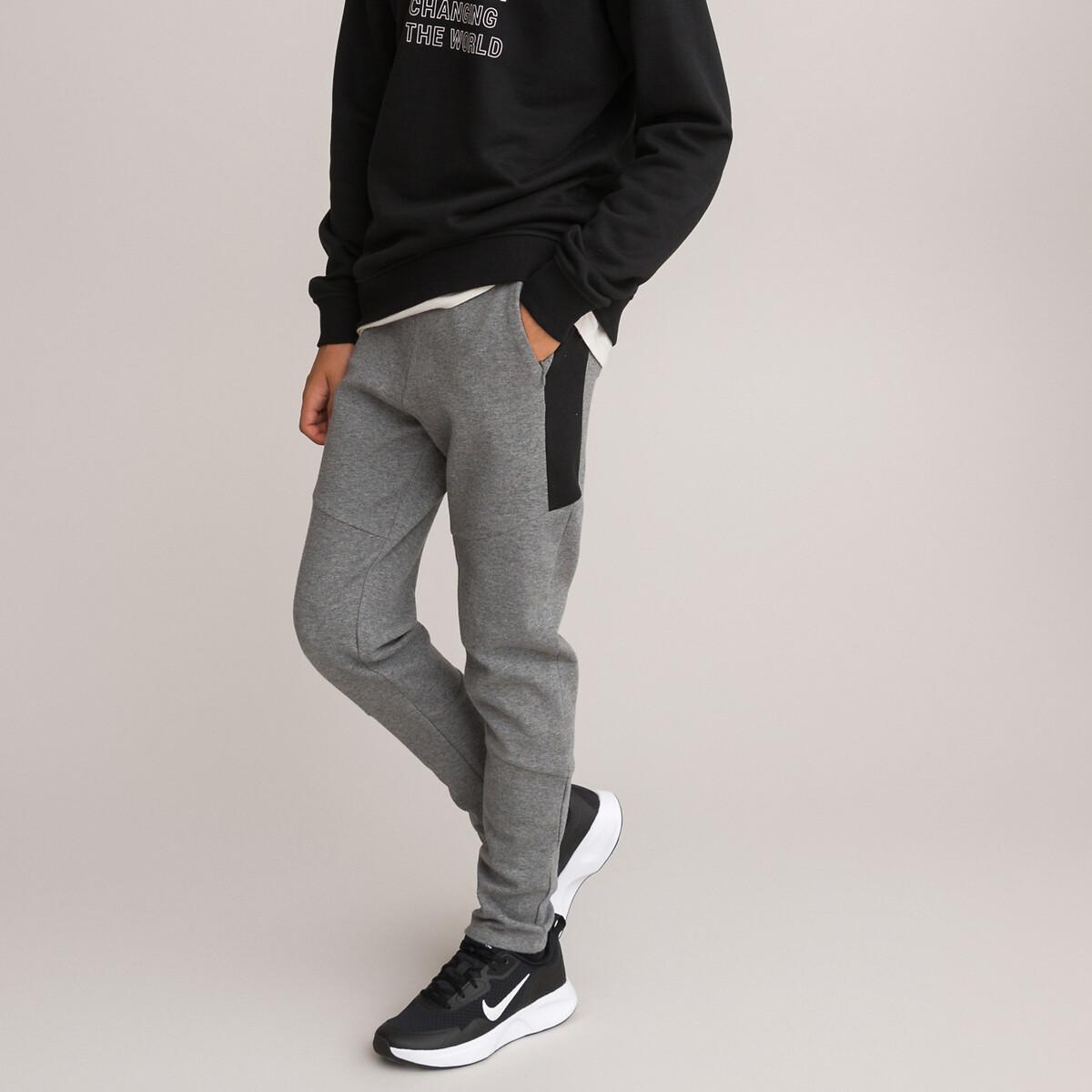 Joggpants Aus Funktionsmaterial Jungen Grau 176 von La Redoute Collections