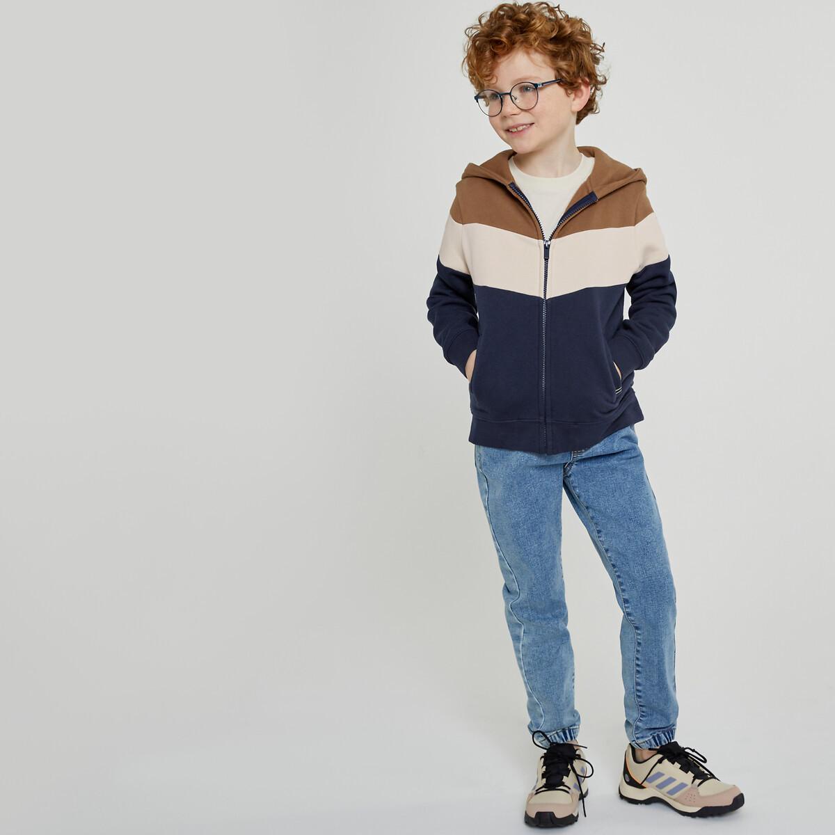 Kapuzensweatjacke Mit Reissverschluss Jungen  102 von La Redoute Collections