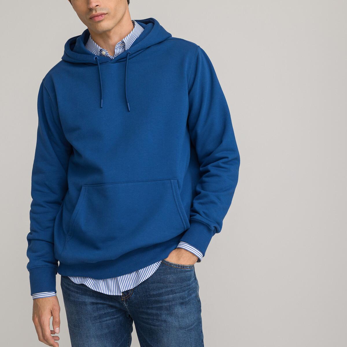 Kapuzensweatshirt Herren Blau XXL von La Redoute Collections