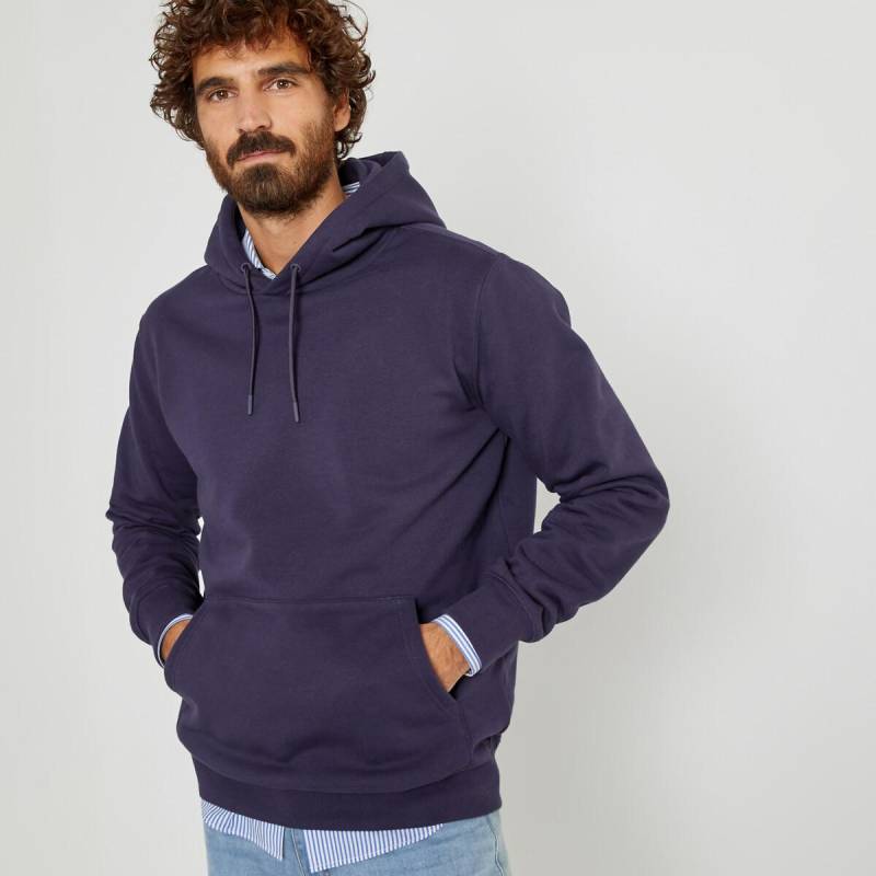 Kapuzensweatshirt Herren Violett M von La Redoute Collections