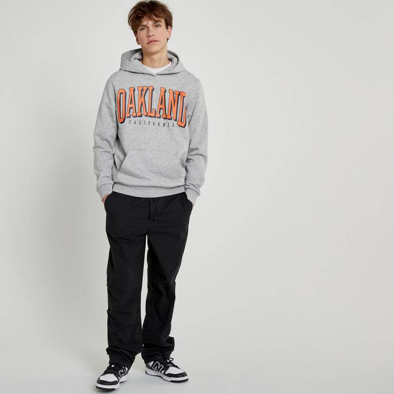 Kapuzensweatshirt Jungen Grau S von La Redoute Collections