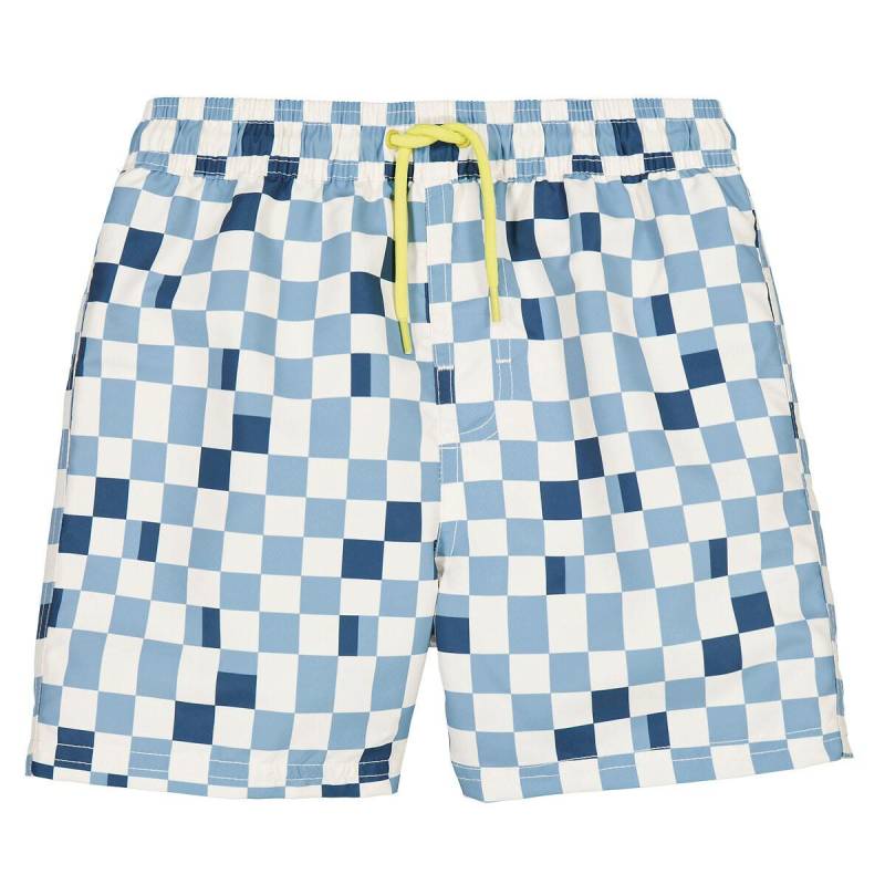 Karierte Bade-shorts Jungen Blau 126 von La Redoute Collections