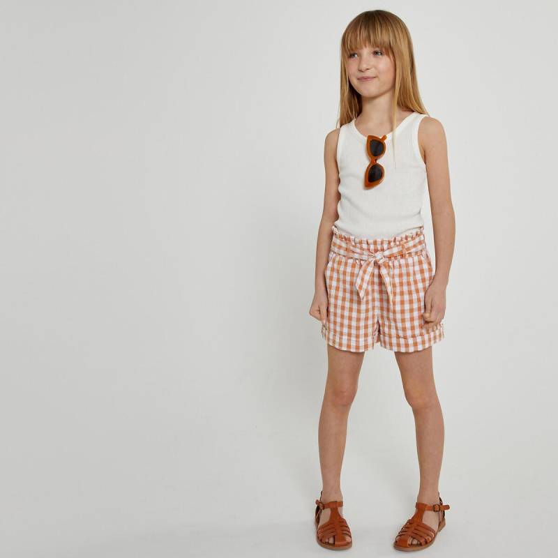 Karierte Shorts Mädchen  126 von La Redoute Collections