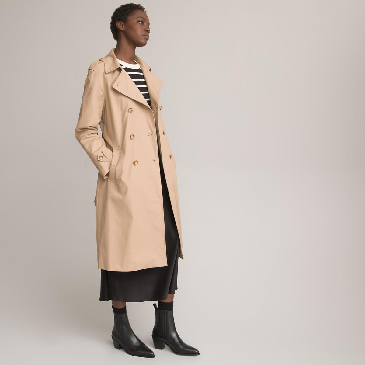 Trenchcoat Signature Damen Beige 36 von La Redoute Collections