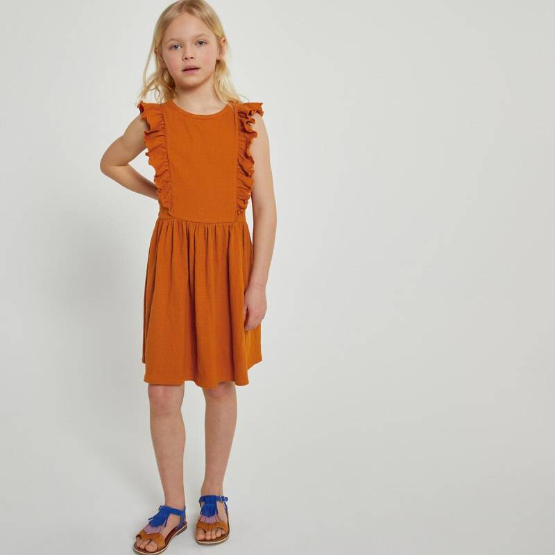 Kurzes Volantkleid Mädchen Rot 114 von La Redoute Collections