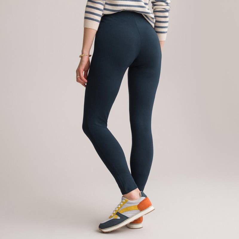 Leggings Aus Stretch-jersey Damen Blau 42 von La Redoute Collections