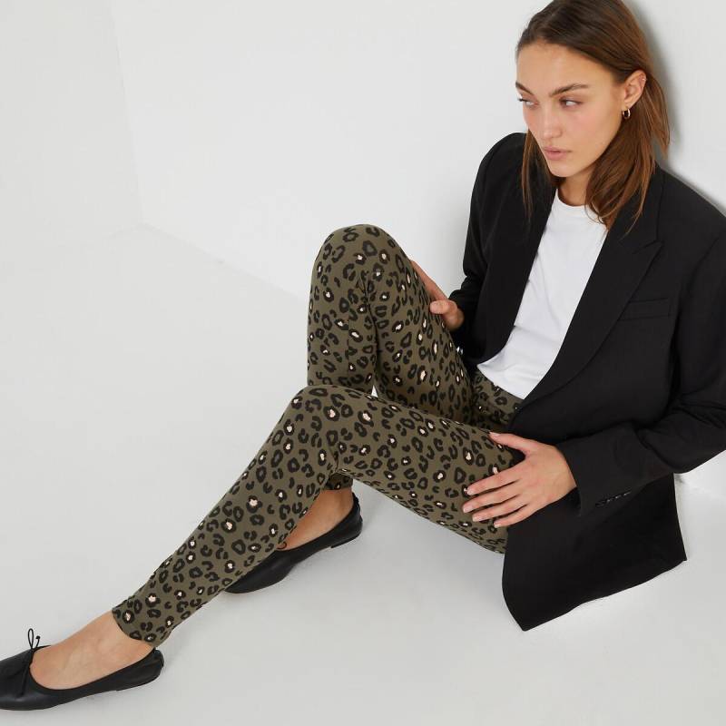 Leggings Mit Animalprint Damen  XL von La Redoute Collections