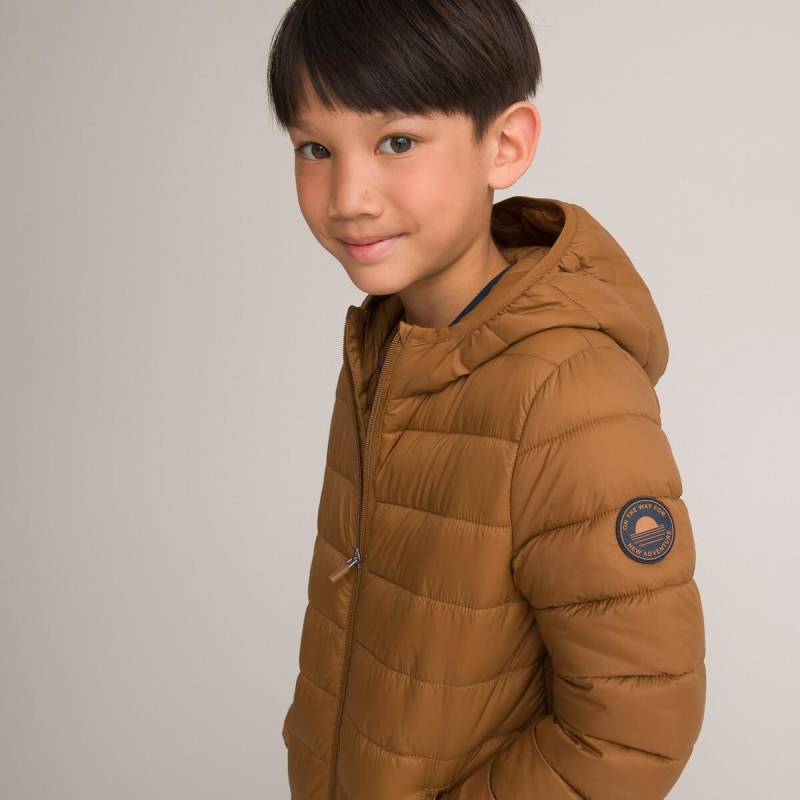 Leichte Steppjacke Mit Kapuze Jungen Braun 114 von La Redoute Collections