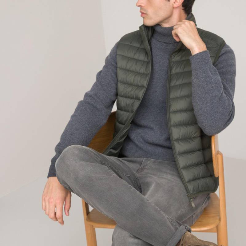 Leichtes Steppgilet Herren Grün L von La Redoute Collections