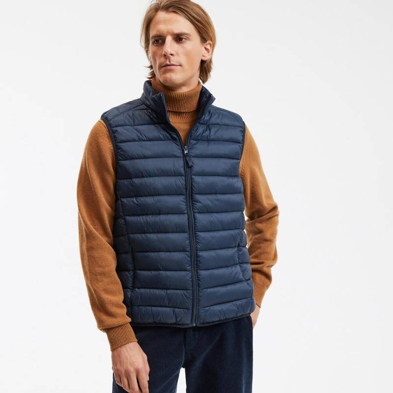 Leichtes Steppgilet Herren Blau S von La Redoute Collections