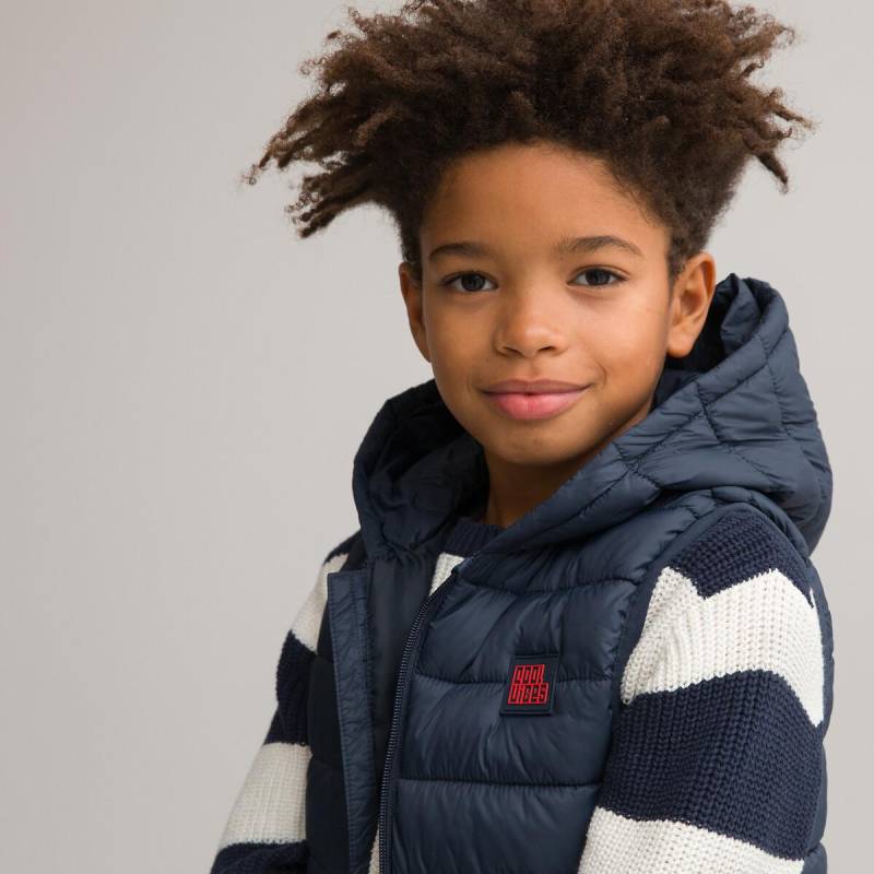 Leichtes Steppgilet Mit Kapuze Jungen Blau 102 von La Redoute Collections