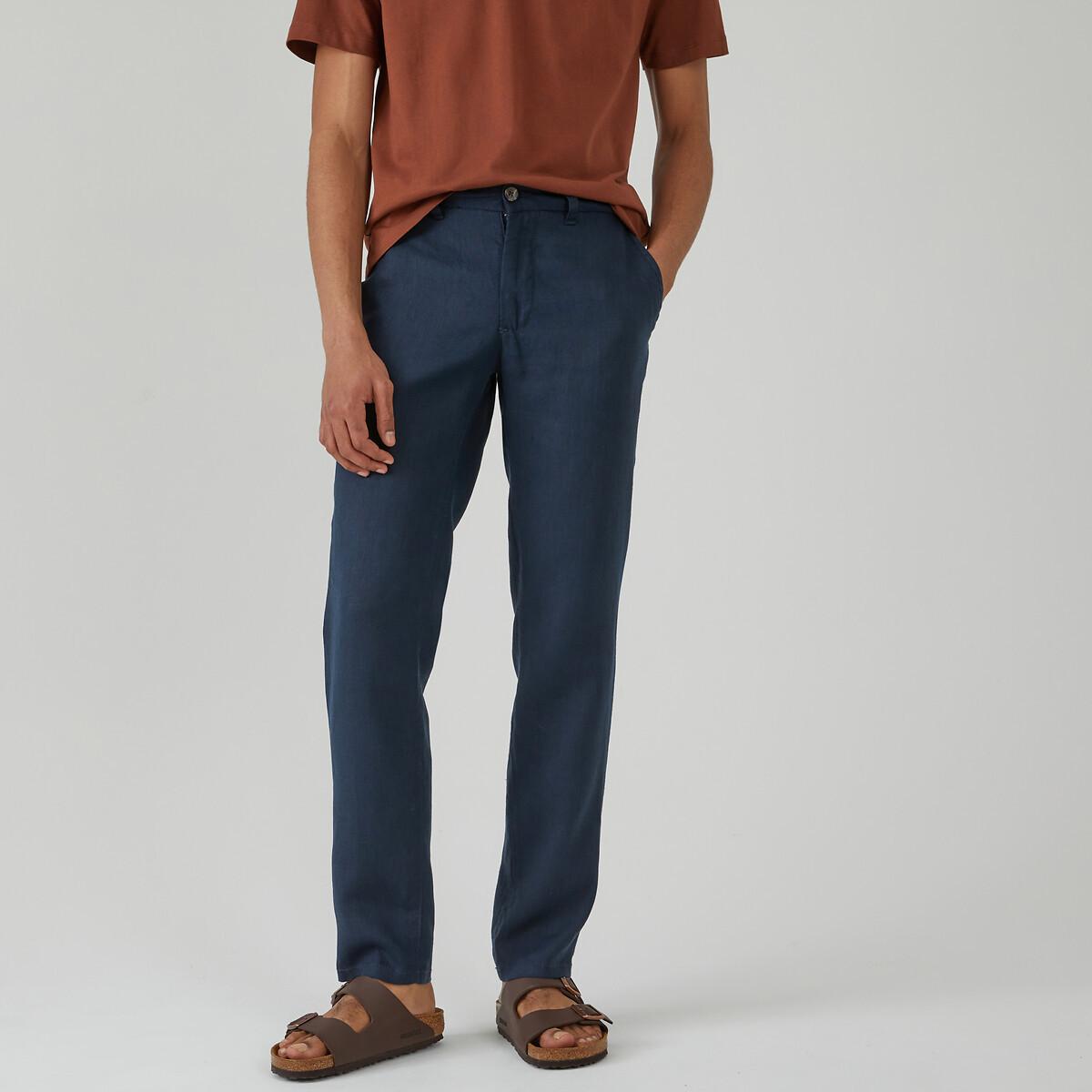 Leinenhose Herren Blau 52 von La Redoute Collections