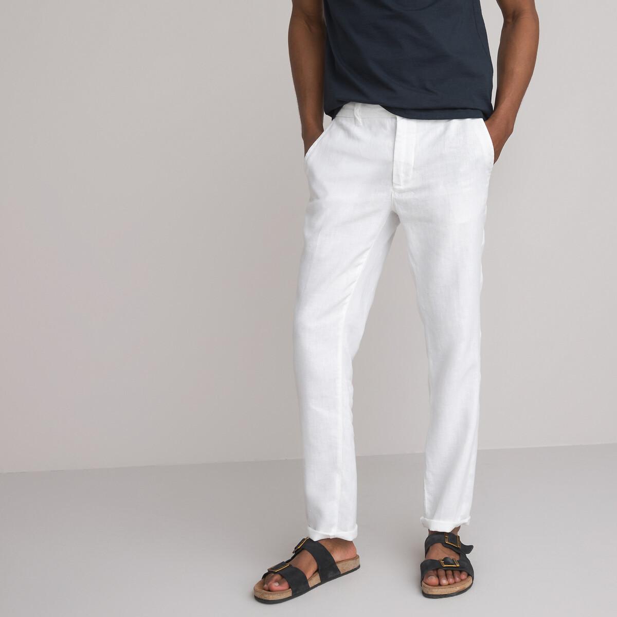 Leinenhose Herren Weiss 54 von La Redoute Collections