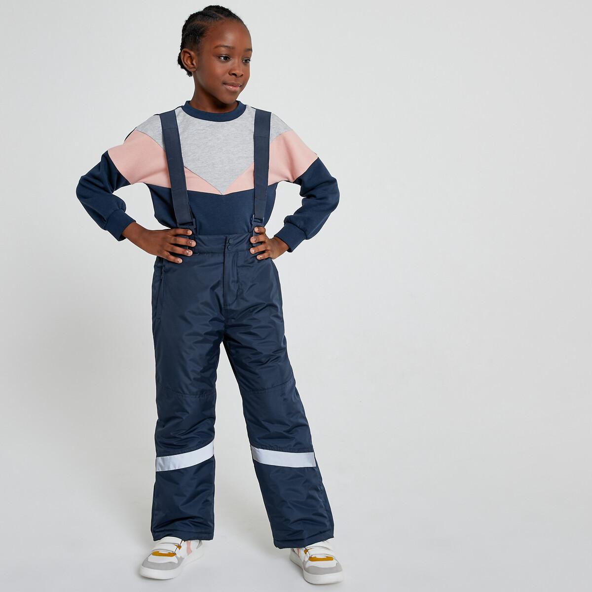 Mädchen Skihose Mit Trägern Mädchen Blau 102 von La Redoute Collections