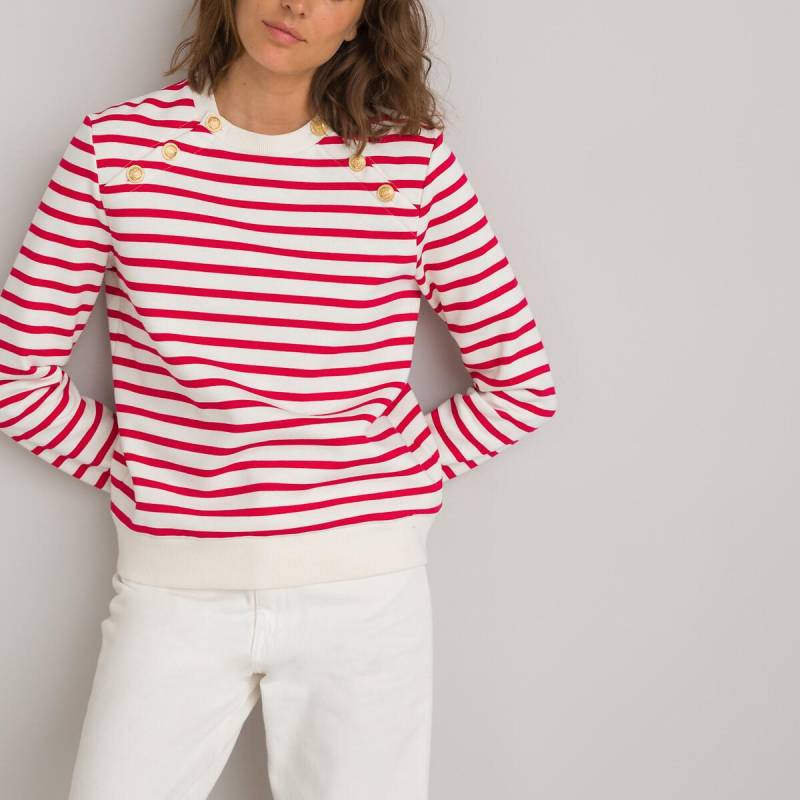 Matrosensweatshirt Signature Damen Rot L von La Redoute Collections