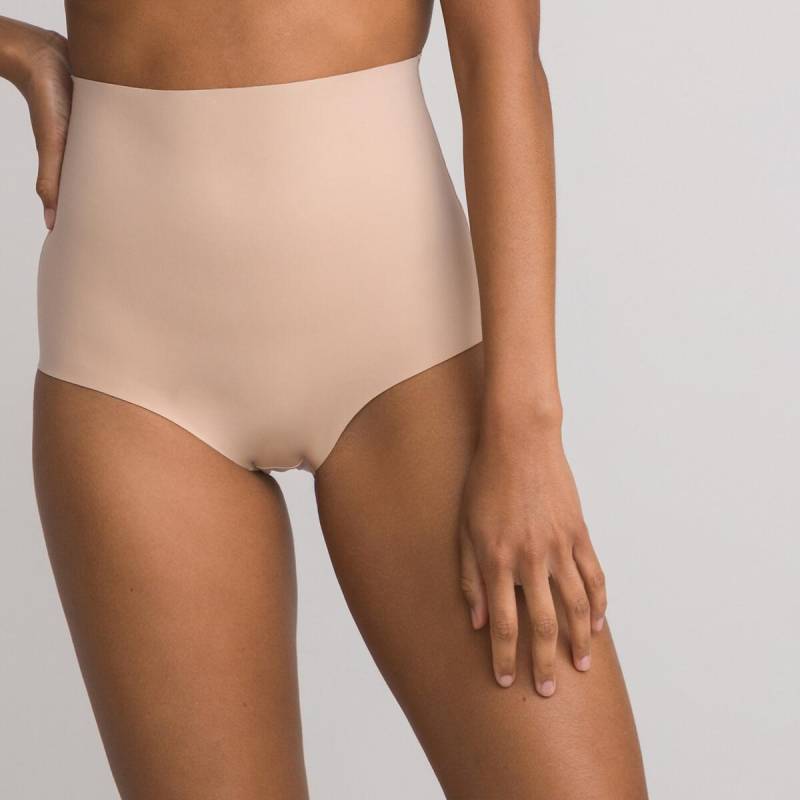 Miederslip Mit Hohem Bund Damen Beige 48 von La Redoute Collections