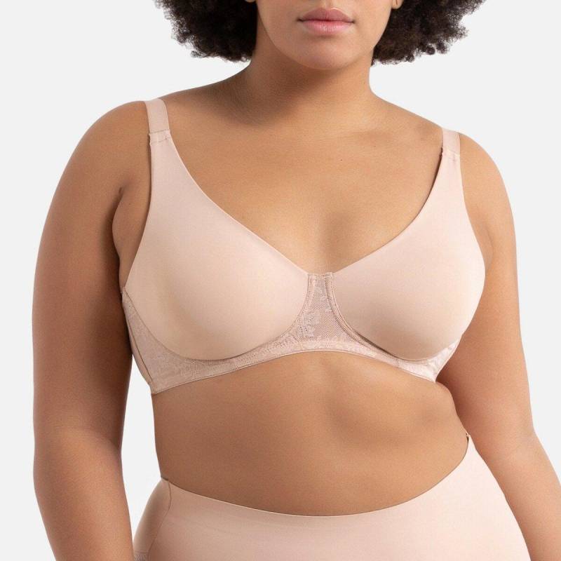 Minimizer-bh Aus Mikrofaser Und Spitze Damen Nude D/100 von La Redoute Collections