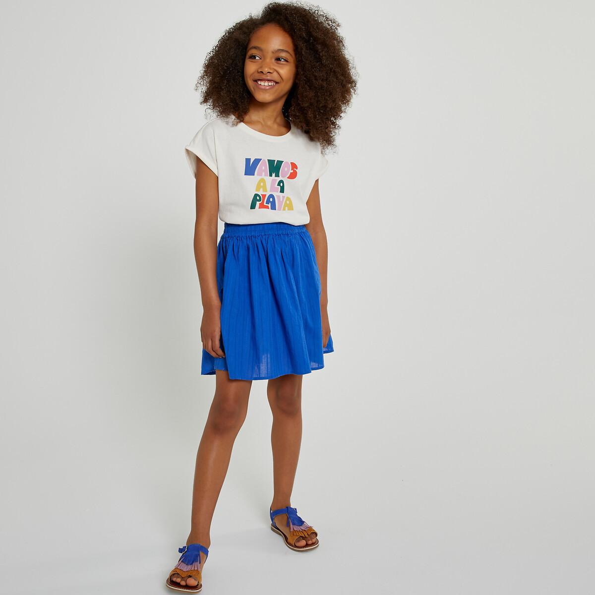 Minirock Mädchen Blau 102 von La Redoute Collections