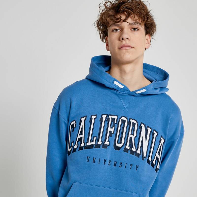 Oversized-kapuzensweatshirt Jungen Blau M von La Redoute Collections