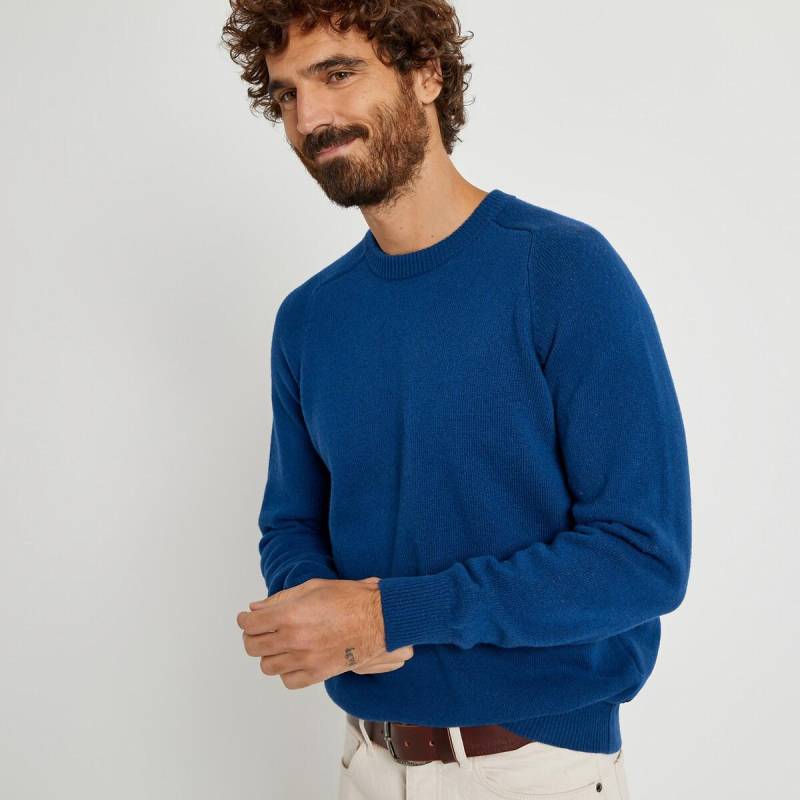 Pullover Aus 100% Lambswool Herren Blau 3XL von La Redoute Collections