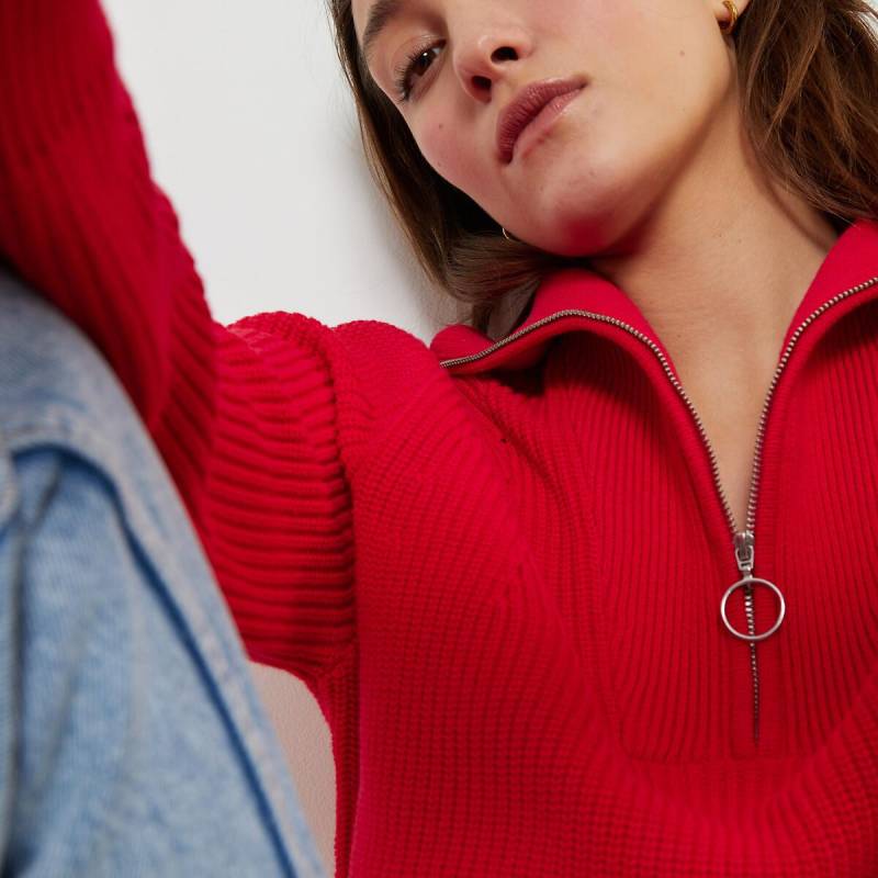 Pullover Damen Rot L von La Redoute Collections