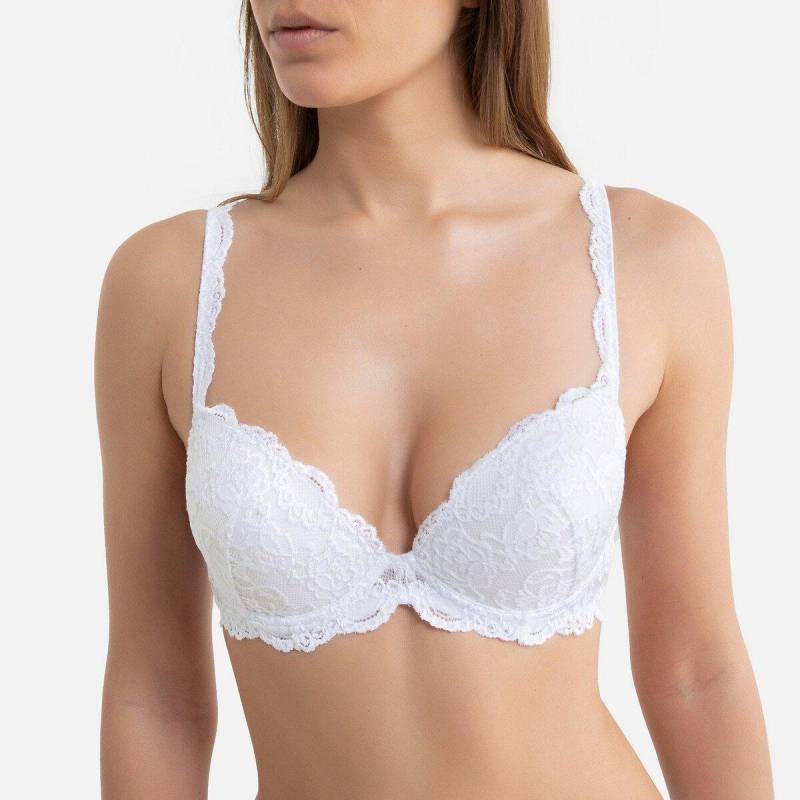 La Redoute Collections - Push-up-BH Anthea, für Damen, Weiss, Größe 80/A von La Redoute Collections