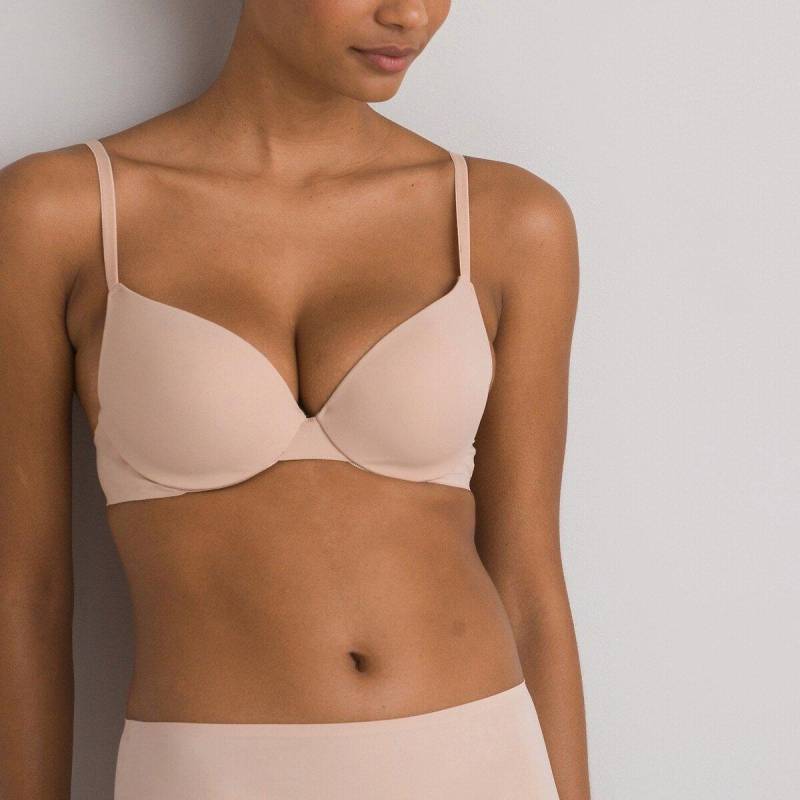 Push-up-bh Aus Mikrofaser Damen Nude A/75 von La Redoute Collections