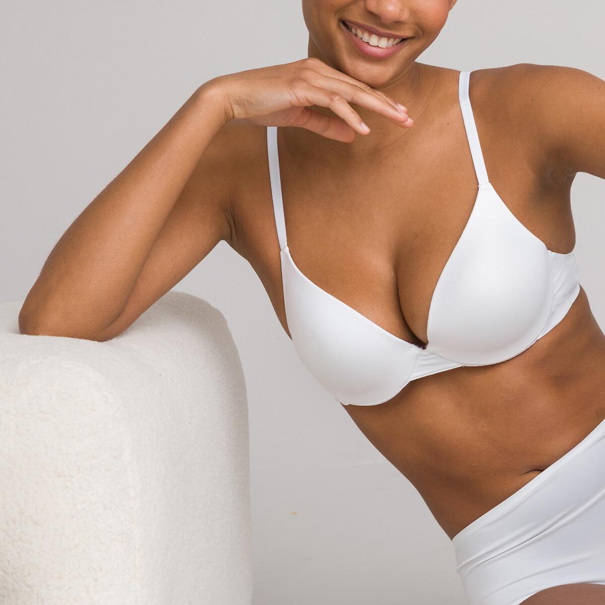 Push-up-bh Aus Mikrofaser Damen Weiss A/70 von La Redoute Collections