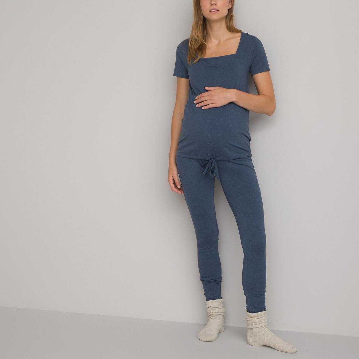 Pyjama Für Schwangerschaft Und Stillzeit Damen Blau 33/34 von La Redoute Collections