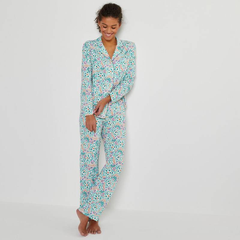 Pyjama Mit Blumenmuster Damen Multicolor 34 von La Redoute Collections