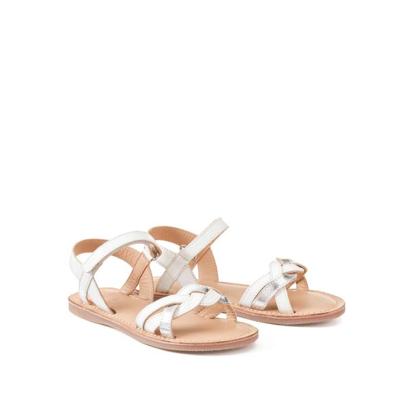 Sandalen Mit Klettverschluss Damen Weiss 26 von La Redoute Collections