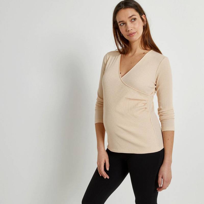 Shirt Für Schwangerschaft Und Stillzeit Damen Weiss S von La Redoute Collections