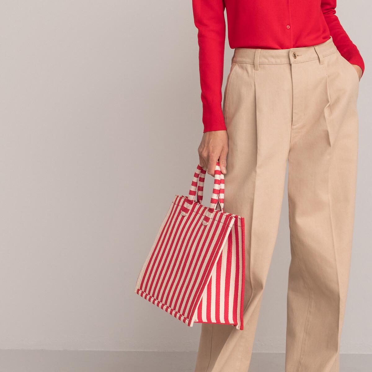 Shopper Damen Rot ONE SIZE von La Redoute Collections