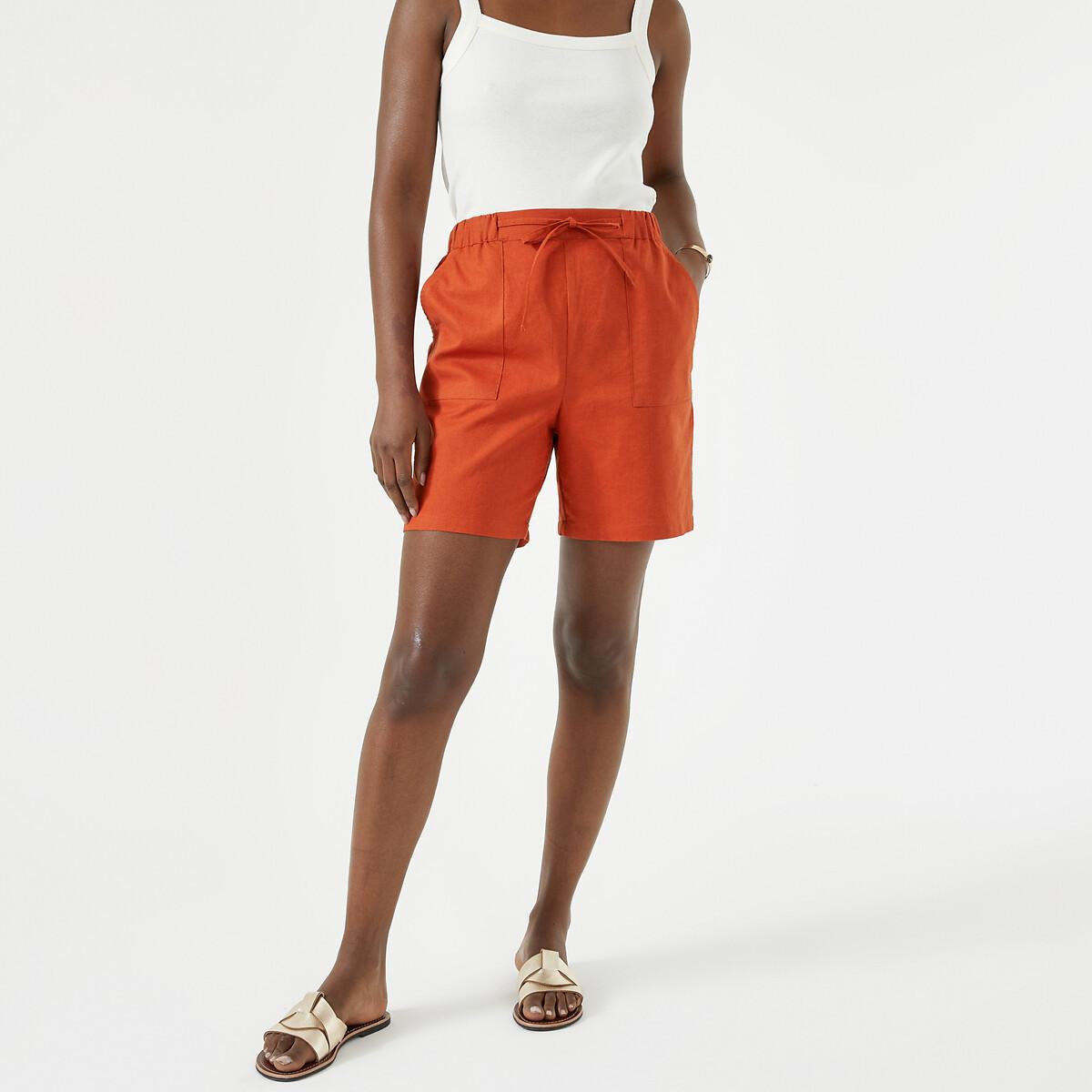 Shorts Damen Orange 38 von La Redoute Collections