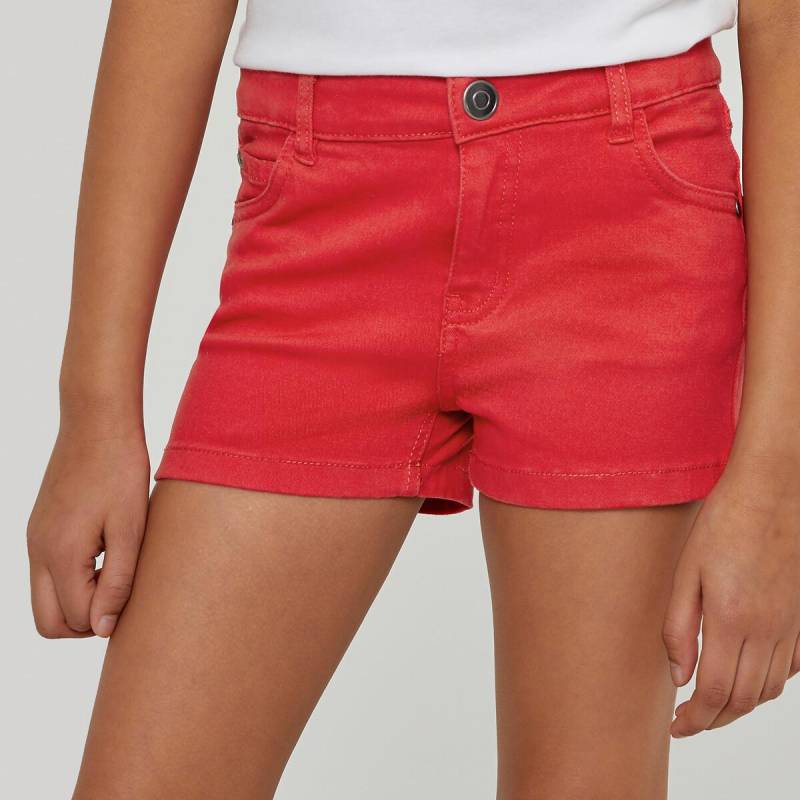 Shorts In Five-pocket-form Mädchen Rot 5-6A von La Redoute Collections