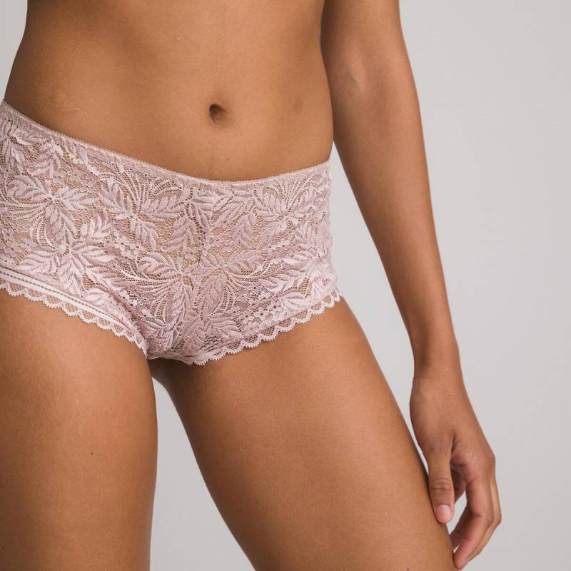 Spitzen-shorty Signature Jeanne Damen Rosa 38 von La Redoute Collections