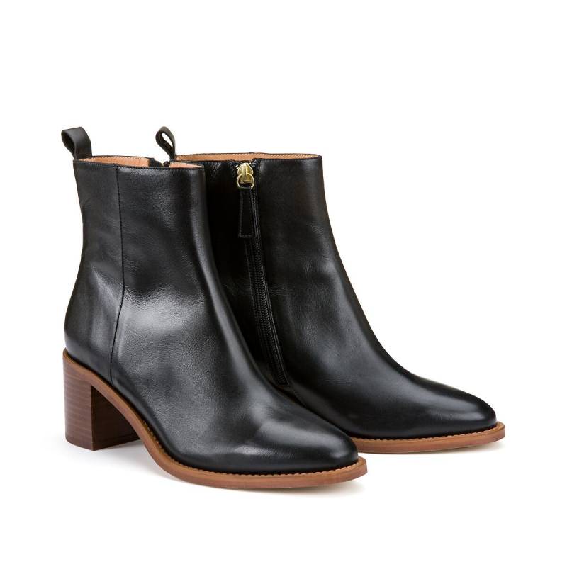 Signature Boots Mit Absatz Damen Schwarz 40 von La Redoute Collections