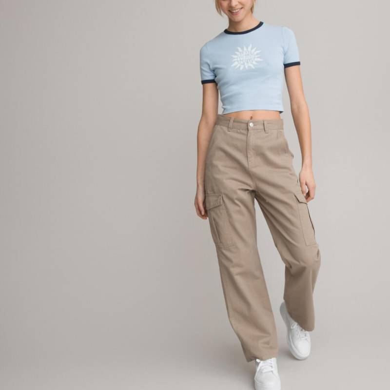 Cargopants Mädchen Beige 170 von La Redoute Collections