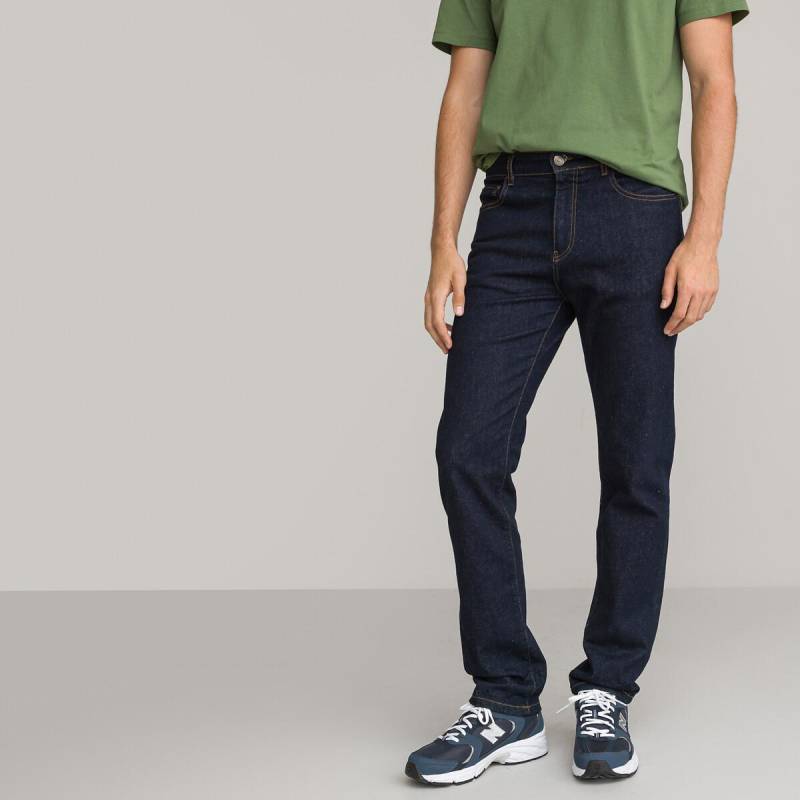 La Redoute Collections - Regular-fit-Jeans aus Bio-Baumwolle, für Herren, Blau, Größe 42 von La Redoute Collections